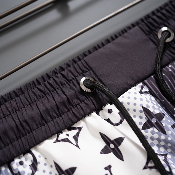 ブランドハーフパンツ角部分ディテール